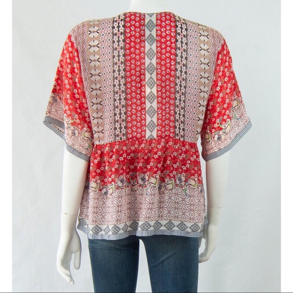 johnny was zado button down top